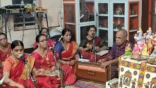 HE MANGALA DEVI Smt Bindu Suresh Kamath @SamskruthiBhajan  Vanitha Vibhag at Navarathri Bhajans