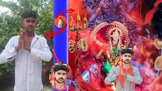 2023 pro Navratri photo sketchbook Editing || Happy नवरात्र photo editing 2023 || दुर्गा पूजा #photo