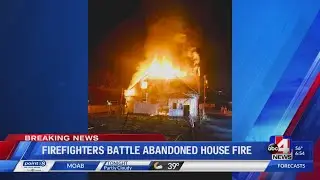 Abandoned House Fire - Jerad
