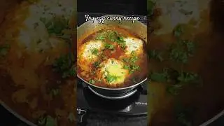Egg Fry Masala | Fried Egg Curry  | Egg Fry Masala 😋#shorts #cooking #food #viral #indianfood #egg