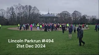 Lincoln parkrun #494 parkFun 21st Dec 2024