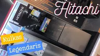 Kulkas Legendaris kembali mencari perhatian Publik dg fitur dan design nya HITACHI  RBG41PGD6XXGR