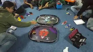 Break Go Ga!! Cyclon Hawk vs Slash Panzer (Lift Hopper)