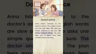 Doctor&rsquo;s Advice ❤️Easy Real Conversation (A2&ndash;B1) #speakingeveryday #englishforbeginners