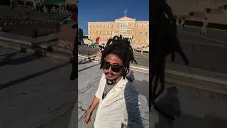 From the other side of the Mediterranean Sea in Athens #palestineisraelconflict #greece