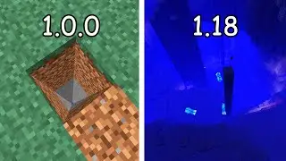 digging straight down in 1.18 vs 10 years ago (1.0.0)