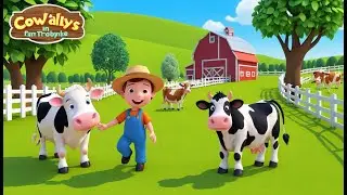 Little Boy Blue in a Cow Valley | Magical Farm Kids Nursery Rhyme Animation