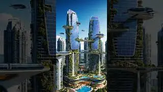 Agar Duniya 2050 Mein Aisi Ho Gayi 😱 | Future World AI | Shorts#FutureWorld#2050Future#Veo3