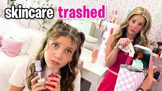 mom tossed my skincare...