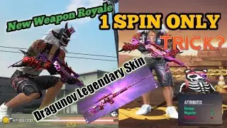 New LEGENDARY DRAGNOV SKIN(SVD)(SWORDSMAN LEGENDS) ONE SPIN TRICK
