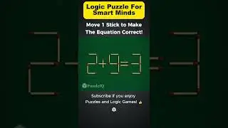 Smart Logic Puzzle 🧠 A Quick Brain Test! 🔥