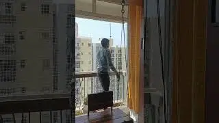 Foldable pigeon net for balcony | Delhi NCR | Call 7840821383 #slidingsystem #pigeonnetforbalcony