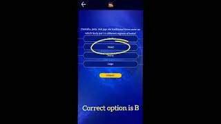 KBC REGISTRATION 2023 Day 3 Question and Answer