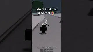She did NOT like that 😭