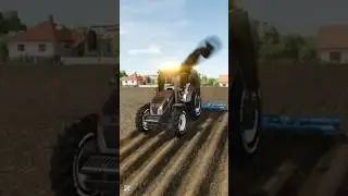 K&ouml;yde TD110 ile Tırmık Atıyoruz 🚜 #fs25 #farming #gaming #gaming #shortvideo #games #farm #g29