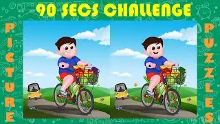 90 SECS CHALLENGE|FIND 5 DIFFERENCES IND|PICTURE PUZZLES|MINDMOCK GAMES| 5 DIFFERENCES CHALLENGE