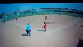Kelly Hirlas (First Home Run)