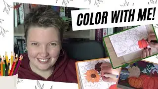 Coloring | Der Herbst ist da! | #colorwithme | Ausmalen für Erwachsene