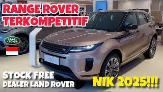 STOCK FREE RANGE ROVER EVOQUE | RANGE ROVER TERKOMPETITIF & TERCOMPACT | DEALER LAND ROVER INDONESIA