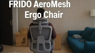 Frido AeroMesh Ergo Chair Review | Adjustable Armrest & Lumbar Support | Office Chair for Work 