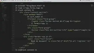 Python Django Tutorial  Full Featured Web App Part 7   Login and Logout System