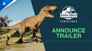Jurassic World Evolution 3 - Announcement Trailer | PS5 Games 