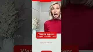 Wedding business budget for next year! #weddingbusinesscoach