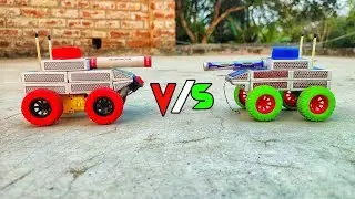 How to make a Mini Military Tank from Matchbox at Home | Tank VS Tank