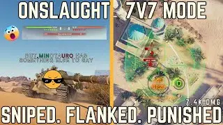 Minotauro Punishes Them All 😤 | World of Tanks 7v7 Onslaught  #wothighlights #worldoftanks