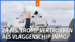 Zr.Ms. Tromp vertrokken voor NAVO-vlootverband | Koninklijke Marine