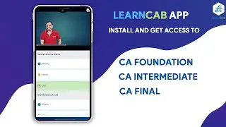 New App for Chartered Accountancy (CA) Course | ICAI | LearnCab
