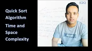 🕒 Quick Sort Algorithm: Time and Space Complexity Explained 📊