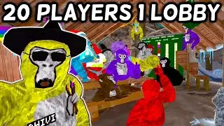 В Gorilla Tag добавлено 20 лобби для игроков и отслеживание всего тела! (Ранний доступ)