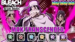 THE BEST HEART UNIT IN THE GAME!!! Max Transcended T20 TYBW Byakuya PvE & GQ Showcase | Brave Souls