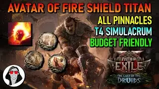 Shield Wall + Avatar of Fire Titan is my BEST Warrior Build Yet | PoE2: The Last of the Druids