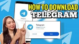 PAANO MAGDOWNLOAD NG TELEGRAM APP SA PHONE | Riencyll Cabile