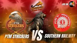 Tiruvallur Premiere League 3.0 | Day 5 Match 1 - PTM STRICKERS vs SOUTHERN RAILWAY | i1 Sports
