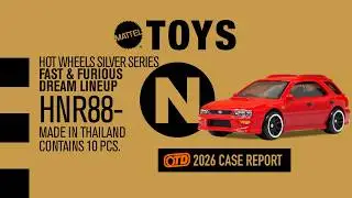 Hot Wheels Fast & Furious / DREAM LINEUP // Silver Series 2026 N case (mix 2)
