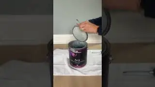 How to Open & Close a Can Of Paint #paintingtips #painting