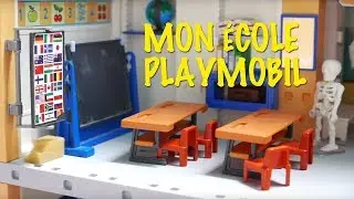 Visite de l'école Playmobil