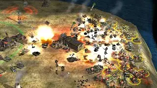 GLA Demolition - Command and Conquer Generals Zero Hour - 1 vs 6 Hard Army Gameplay