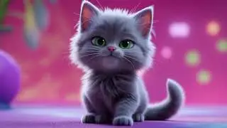Веселі звірята — один, два, три! 🐱🐶🦆 | Вчимо звуки та рахуємо | 3D дитяча пісня