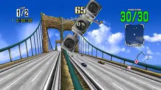 Daytona USA - PS3 - Playthrough Longplay HD HQ By Urien84