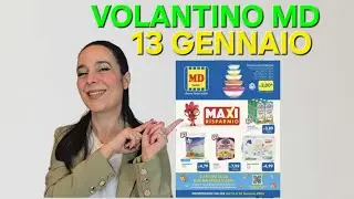 Volantino MD 13 Gennaio 2026 Lallyx #supermercato #offerte #md 