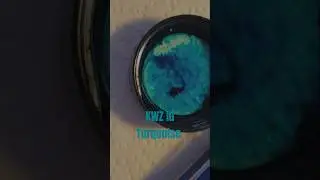 KWZ Turquoise ink swatch Lamy ocean blue #fountainpen