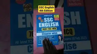 SSC ENGLISH PINNACLE 4TH EDITION| BOOK Review #ssccgl #ssccgl2023 #pinnacle #pinnaclebooks #ytshorts