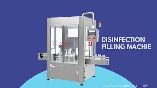 200ml alcohol disinfectant bottle RVF filling capping machine RELIANCE