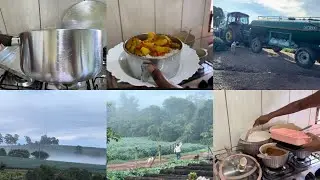 Como deixar sua panela de alumínio brilhando/  um dia muito produtivo aqui na roça.