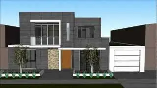 Planos gratis casa moderna minimalista parte 1