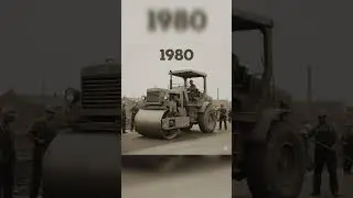 Road roller revolution (1910 se 2020)|| #short #road roller #evolution
